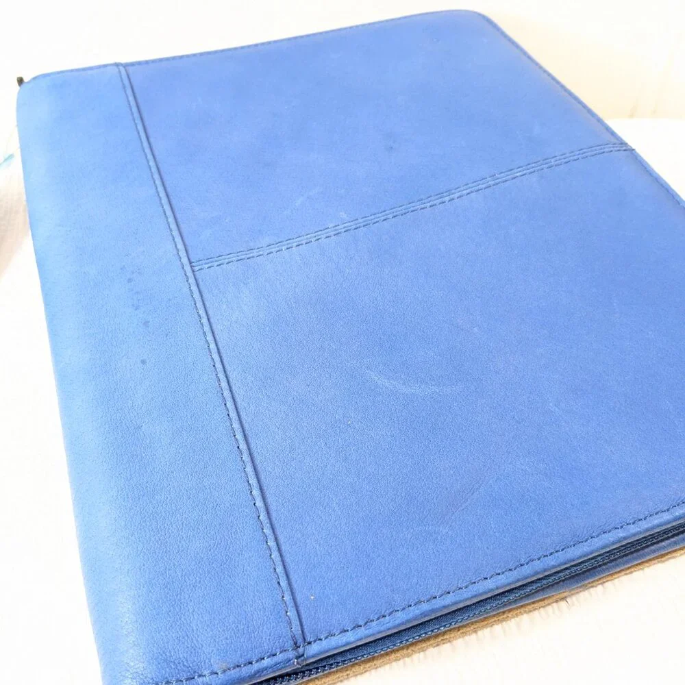 NEW Gun Tote'n Mamas Ipad Tablet Concealed Carry Case Leather Adjustable blue